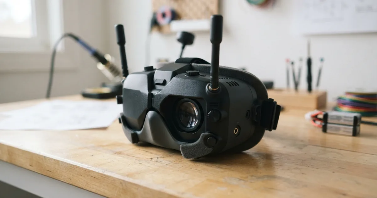 Die richtige FPV Videobrille für Anfänger im Vergleich