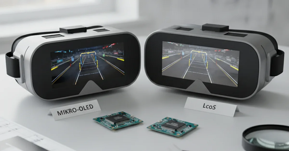 FPV Brille Displaytechnologie: Mikro-OLED vs. LCoS - Die Zukunft für FPV-Goggles