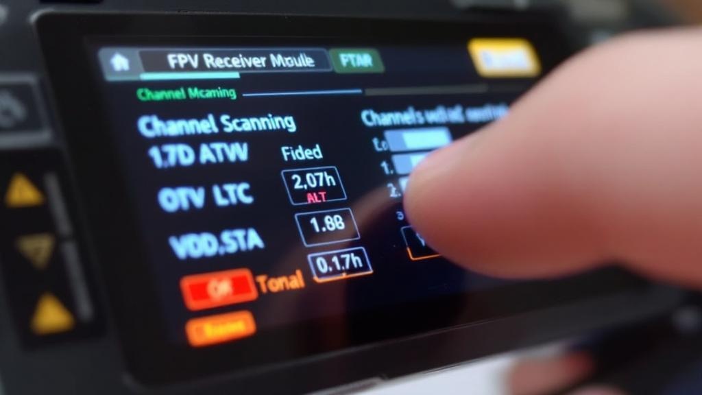 FPV Receiver Module Close-up