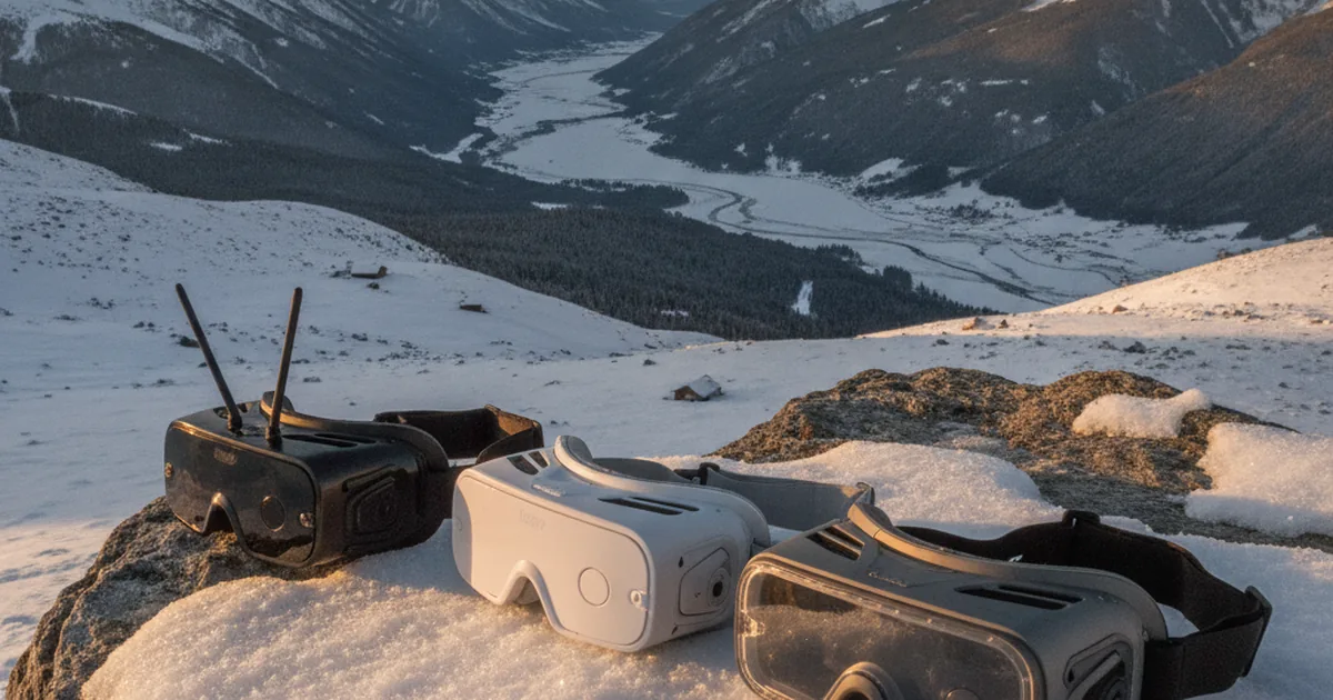 FPV Brillen im Höhenflug: Die besten Modelle für alpine Umgebungen