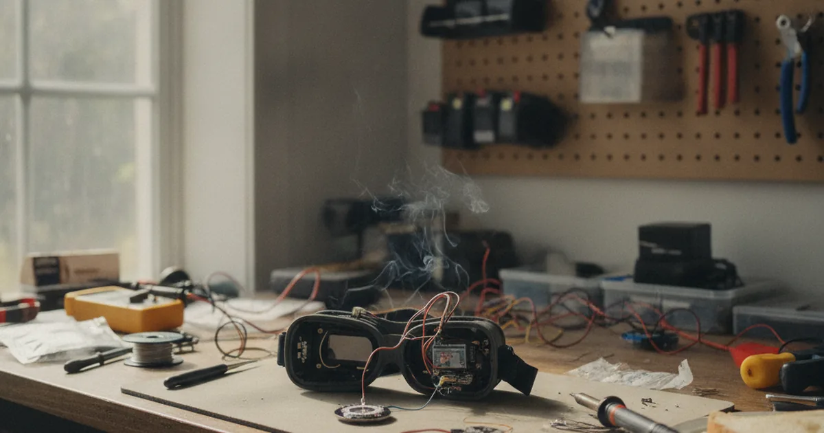 FPV Goggles GPS mit integriertem Kompass: Navigieren Sie noch präziser